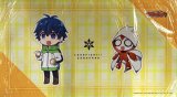 〔状態A-〕プレイマット『近導ユウユ＆トリクスタ(ミニキャラver) 』【-】{-}《サプライ》