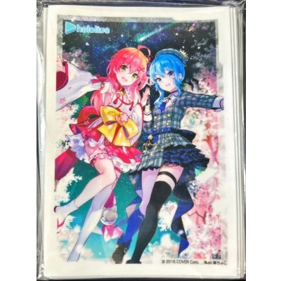 画像1: 〔状態A-〕スリーブ『桜舞う星空の下でmiComet』70枚入り【-】{-}《サプライ》