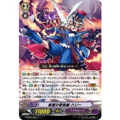 〔状態A-〕「RRR仕様」仮面の奇術師ハリー【TD】{G-TD07/003}《ペイルムーン》