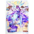 スリーブ『時の運命者リィエル=アモルタ』70枚入り【-】{-}《サプライ》