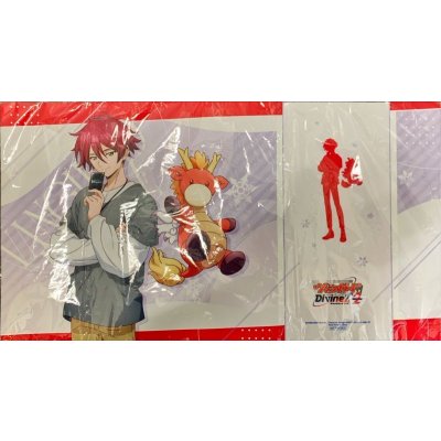 〔状態A-〕プレイマット『藍川クオン&シヴィルト』【-】{-}《サプライ》