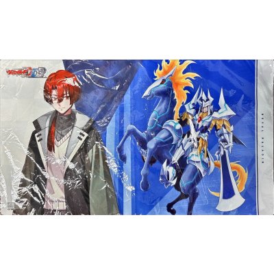 プレイマット『久我キサト＆騎士王アルフレッド』【-】{-}《サプライ》