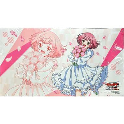 画像1: プレイマット『羽根山ウララ(花束)』【-】{-}《サプライ》