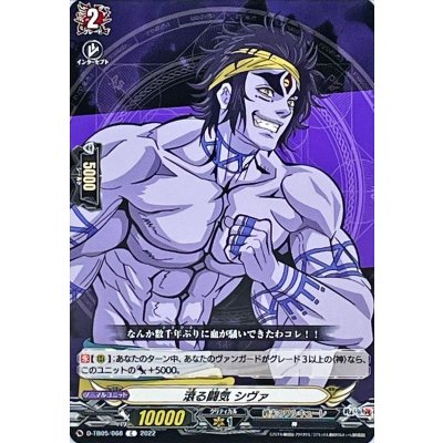 滾る闘気シヴァ【C】{D-TB05/066}《終末のワルキューレ》