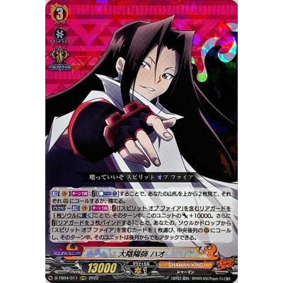 〔状態B〕大陰陽師ハオ【RRR】{D-TB04/011}《SHAMANKING》