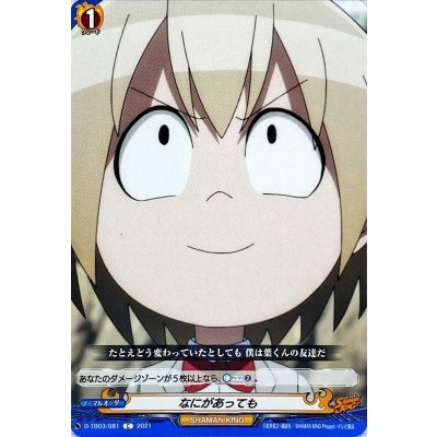 なにがあっても【C】{D-TB03/081}《SHAMANKING》