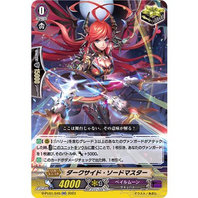 〔状態A-〕ダークサイド・ソードマスター【RR】{D-PV01/045}《ペイルムーン》