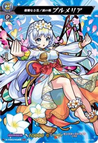 〔状態A-〕優雅なる花ノ国の精プルメリア【MSR】{D-TTD02/MSR06}《モンスターストライク》