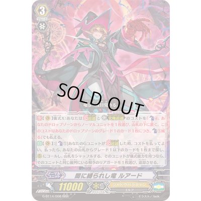 画像1: 〔状態B〕闇に縛られし竜ルアード【RRR】{G-BT14/008}《シャドウパラディン》