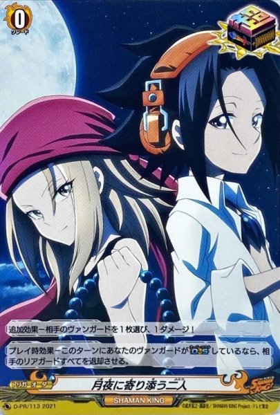 画像1: 月夜に寄り添う二人【PR】{D-PR/113}《SHAMANKING》 (1)