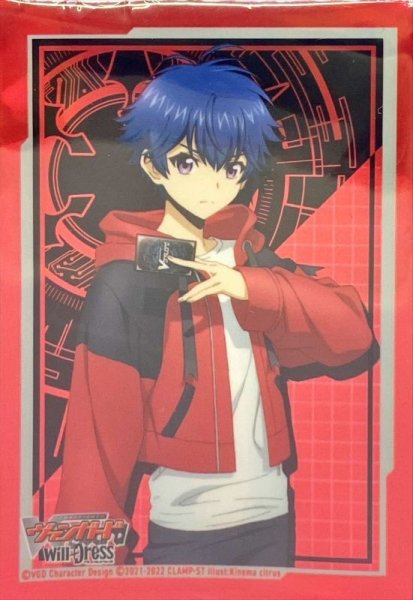 画像1: スリーブ『近導ユウユ(赤背景)』70枚入り【-】{-}《サプライ》 (1)