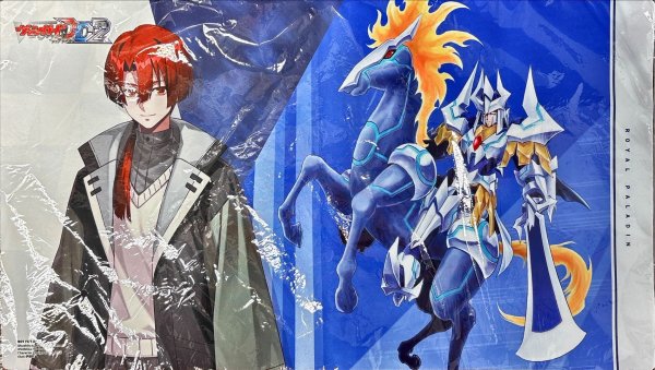 画像1: プレイマット『久我キサト＆騎士王アルフレッド』【-】{-}《サプライ》 (1)