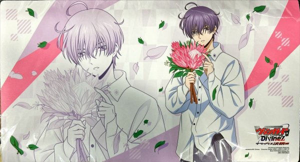 画像1: プレイマット『廻間ミチル(花束)』【-】{-}《サプライ》 (1)