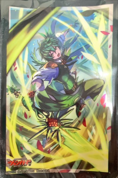 画像1: スリーブ『緑流一閃ロロワ』70枚入り【-】{-}《サプライ》 (1)