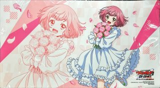 プレイマット『美夜呼ルカ(花束)』【-】{-}《サプライ》