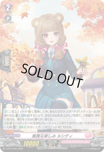 画像1: 〔状態B〕「H仕様」風雅な楽しみルシティ【PR】{D-PR/1540}《リリカルモナステリオ》 (1)