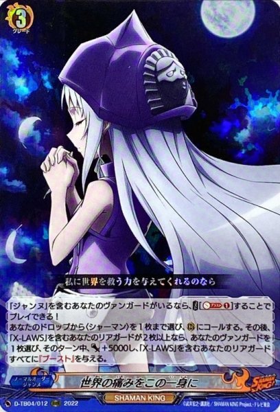 画像1: 〔状態B〕世界の痛みをこの一身に【RRR】{D-TB04/012}《SHAMANKING》 (1)