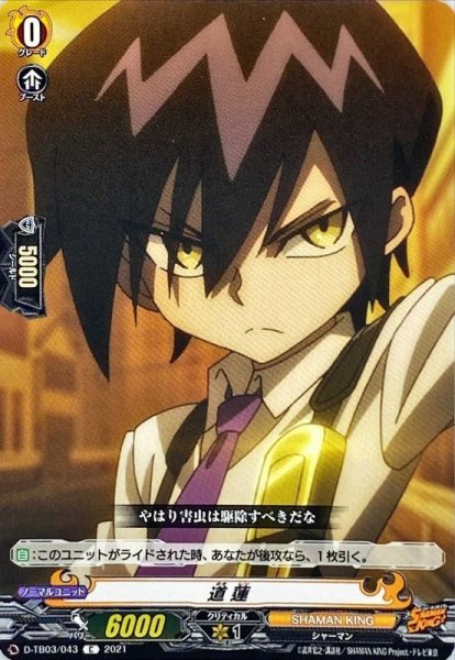 画像1: 道蓮【C】{D-TB03/043}《SHAMANKING》 (1)