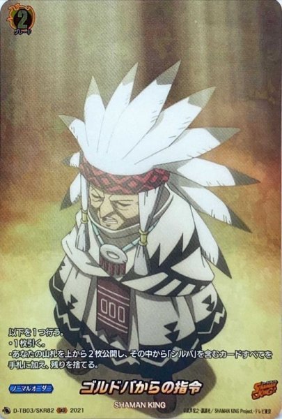 画像1: ゴルドバからの指令【SKR】{D-TB03/SKR82}《SHAMANKING》 (1)