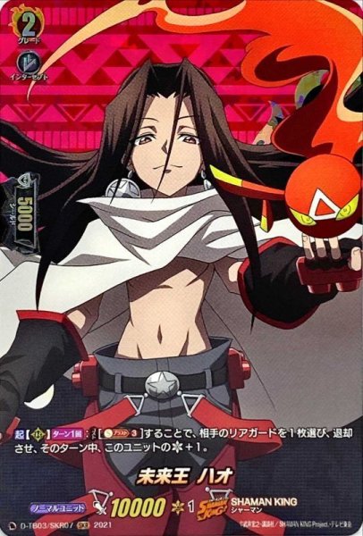 画像1: 〔状態A-〕未来王ハオ【SKR】{D-TB03/SKR07}《SHAMANKING》 (1)