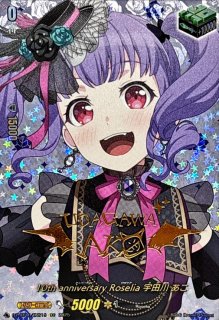 10thanniversaryPoppin'Party戸山香澄(サイン)【EXS】{DZ-BT10