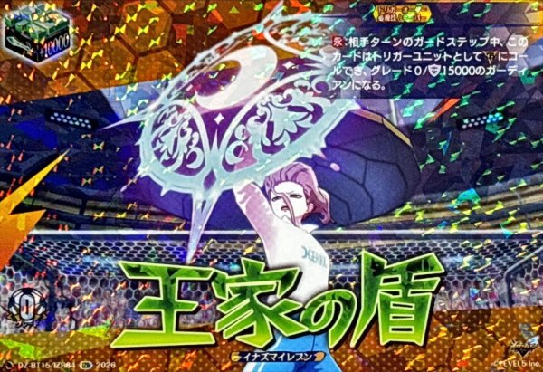 画像1: 王家の盾【IZR】{DZ-BT15/IZR84}《イナズマイレブン》 (1)